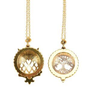 New Vintage Style Tree of Life Necklace (36 Inches) with 5X Magnifying